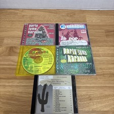 Lot Of 5 Various Karaoke Music CD s Various Genres
