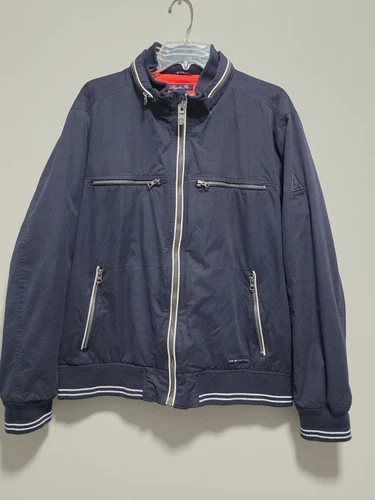 Gaastra Pro-Cotton Sailing Jacket Mens XXL Blue Nautical Waterproof Windproof - product listing photo