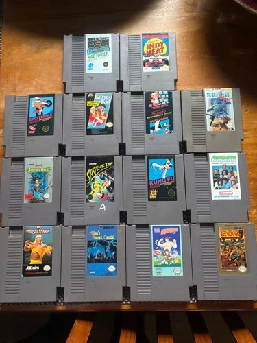 nintendo nes cartridge games bundle lot