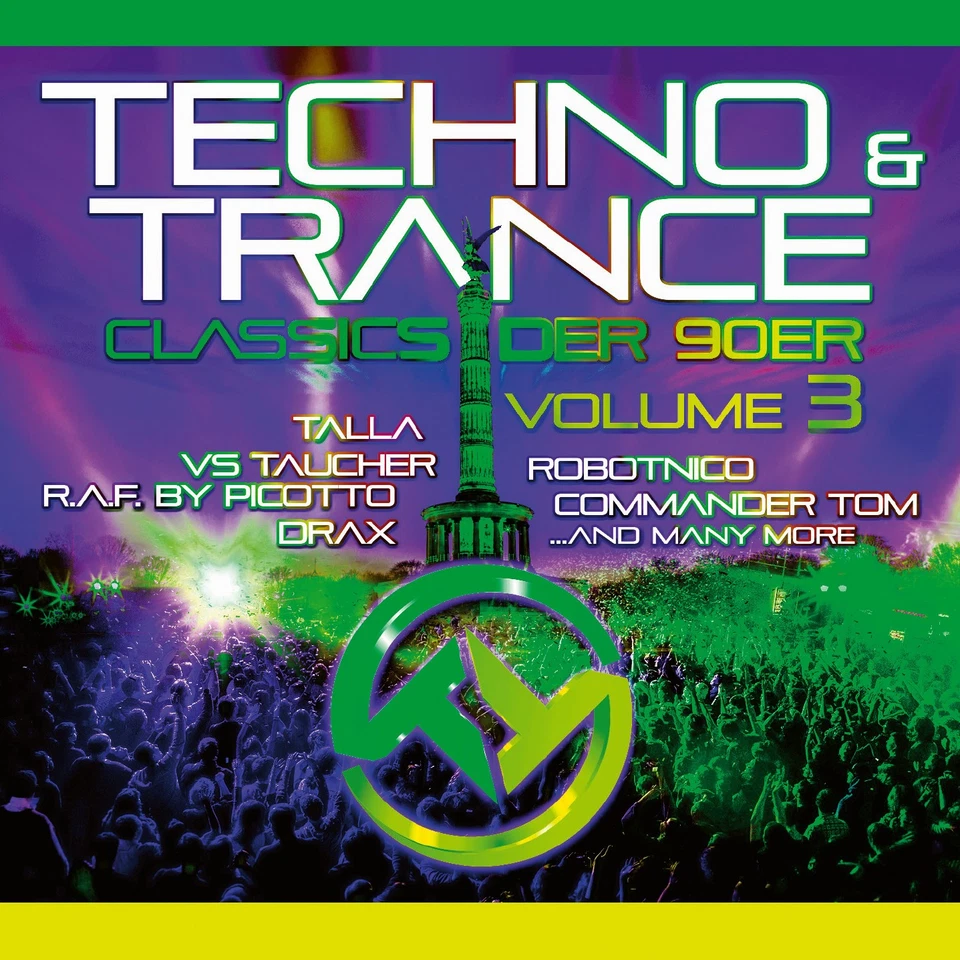 CD Techno & Trance Classics der 90er Volume 3 von Various Artists 2CDs