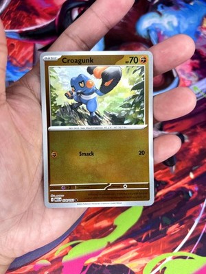 Croagunk - 078/132 - Mega Evolution MEG - NM Reverse Holo
