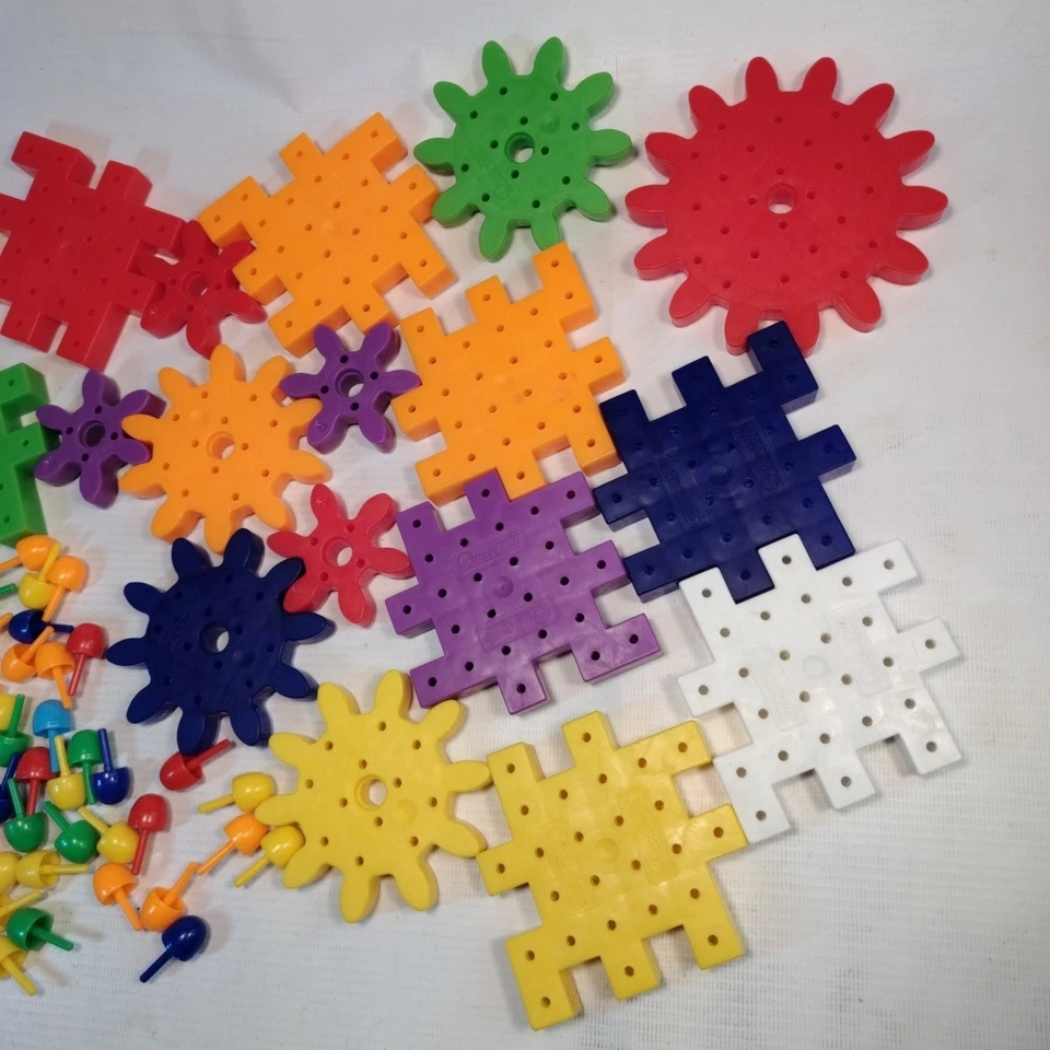 Quercetti LUNA PARK Gear Circus Building Toys 1980's Made In Italy - Image 4 of 4