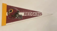 NFL Washington Redskins Mini Pennant 4”x9" Wall Decor Flag Football Banner Lot53