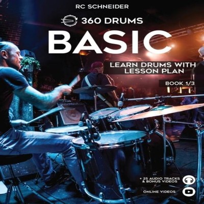 BASIC - Learn Drums with Lesson Plan RC Schneider Paperback Amazo