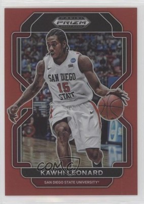 2022-23 Panini Prizm Draft Picks Red Prizm 180/299 Kawhi Leonard #31 1c79