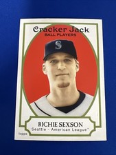⭐⭐⭐2005 Topps Cracker Jack Baseball Card - #52 Richie Sexson Mini Red Seattle⭐⭐⭐
