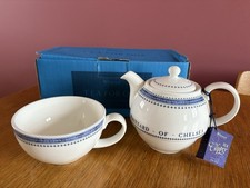 Whittard of Chelsea Tea for One Blue and White China - Brand New Boxed Gift