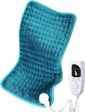 Electric Heating pad for Back/Shoulder/Neck/Knee/Leg Pain Relief, 6 Fast Heating