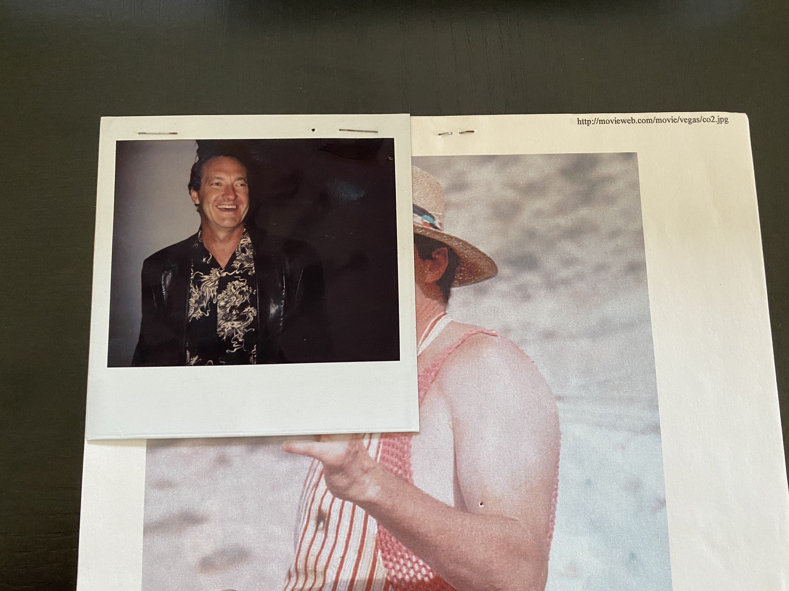 Randy quaid casting polaroid headshot resume original photo vacation kingpin 90s