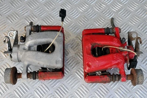 Alfa Romeo Giulietta upgraded red rear brake calipers pair # TRW A823