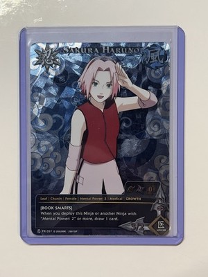 Naruto CCG Sakura Haruno PR 057 Promo Card English Foil
