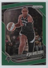 2025 Panini Prizm WNBA Green Prizm A'ja Wilson #76 1ny5