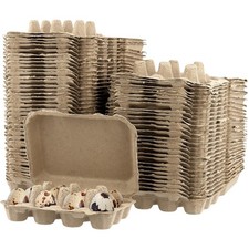 70 Pack Quail Egg Cartons, 12 Count Egg Storage Containers Holder Bulk 9 X 5 ...