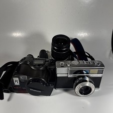 Vintage Camera Collection LOT Sale. Unknown Condition. 3 Total.