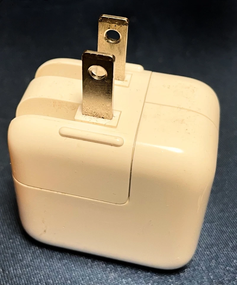 OEM Apple 12W USB Power Adapter 1401 - USB- A - w/ NEW Apple Power Adapter Cord - Image 2 of 4