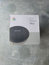 Google Home Mini Smart Assistant - Charcoal GA00216-US Brand New- Sealed