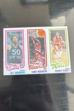 1980-81 Topps - Henry Bibby, Kermit Washington, Joe Meriweather #177-196-169
