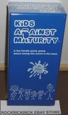 KIDS AGAINST MATURITY A FUN PARTY CARD GAME FOR KIDS & FAMILIES BRAND NEW SEALED