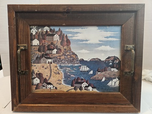 Charles Wysocki Print Having A Whale Of A Good Time Framed