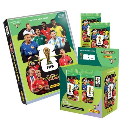 FIFA World Cup 2026 Adrenalyn XL OVP Display Starter Dream Box Tin Booster