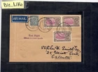 BIS-LIKE:good cover India FirstFlight Autograph Stephen Smith 1931 very RRR! L29