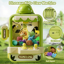 Dinosaur Claw Machine Kid Toys Electronic Arcade