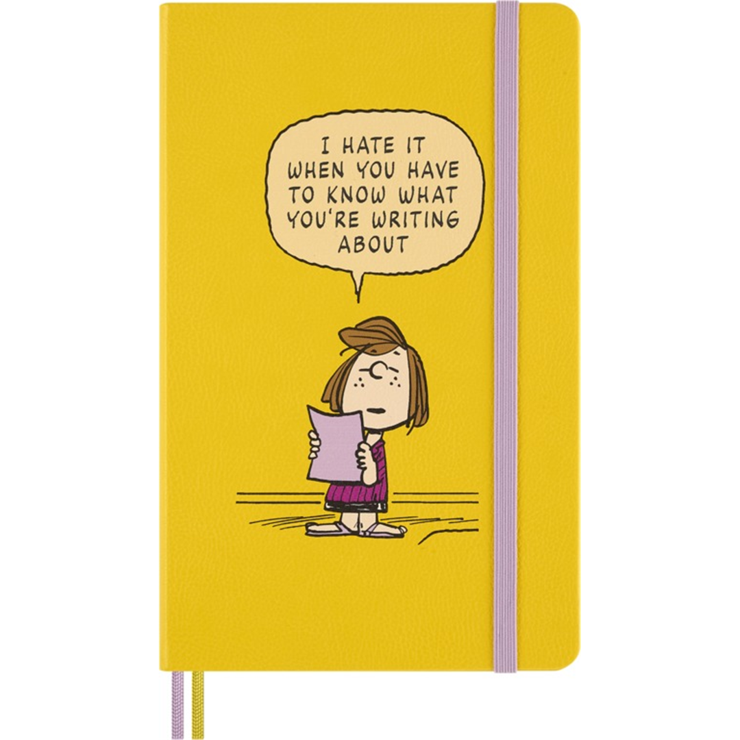Peanuts Taccuino In Edizione Limitata, Large Righe Giallo | Moleskine