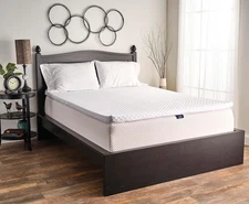 Carpenter Harmony Mattress Topper Featuring Hybrid Bliss Memory King, White