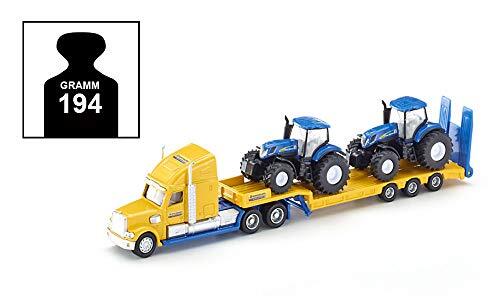 Siku 1805, Lorry with New Holland Tractors, 1:87, Metal/Plastic, Yellow/Blue, - Picture 6 of 8