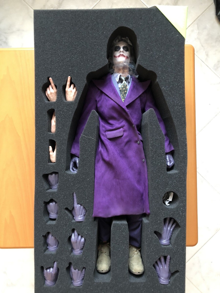 HOT TOYS QS010 THE JOKER BATMAN THE DARK KNIGHT SCALA 1/4 action