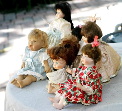 Lot of six vintage dolls, Pauline Jacobson, Victoria Ashley, Carol Anne doll, - Picture 3 of 4