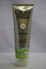 Olay Scrubs Vitamin C + Caviar Lime Hydrating 5 In 1 Facial Cleanser ~ 4.2 fl oz