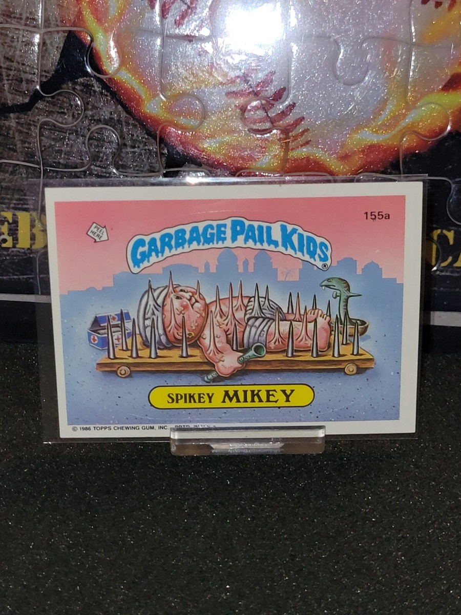 1986 Garbage Pail Kids Series 4 #155a Spikey Mikey | eBay