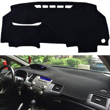 For Honda Civic 2006-11 Non-slip Lhd Poly Carpet Dash Dashboard Mat Panel Cover