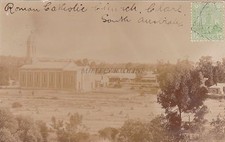 * AUSTRALIA - Clare -  Roman Catholic Church 1907 Photopostcard