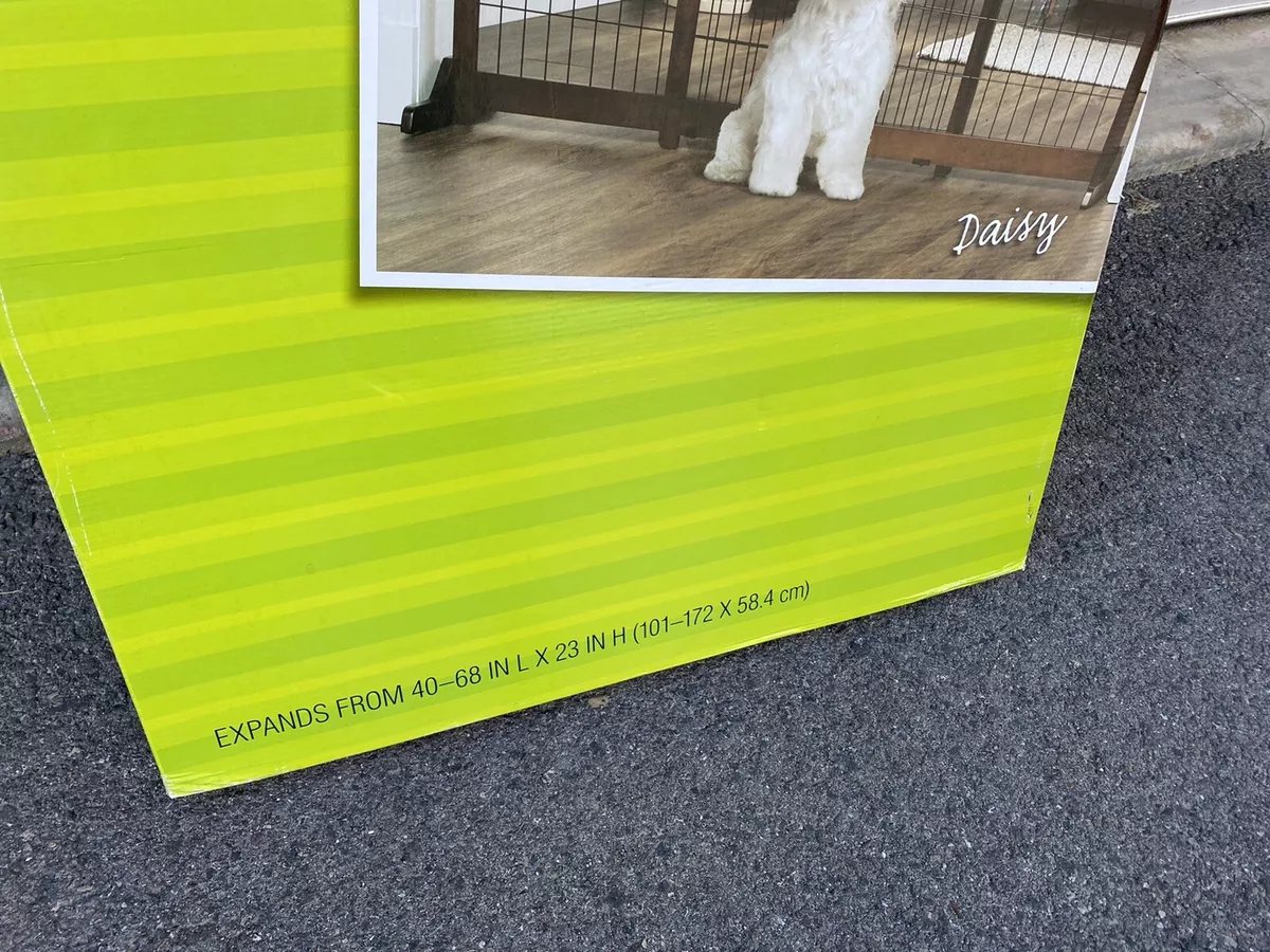 Top Paw Adjustable Free Standing Pet Gate tp 17 58994 40 68