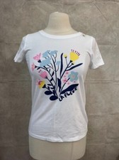 Epic Threads Womens White Graphic T-Shirt Sho...