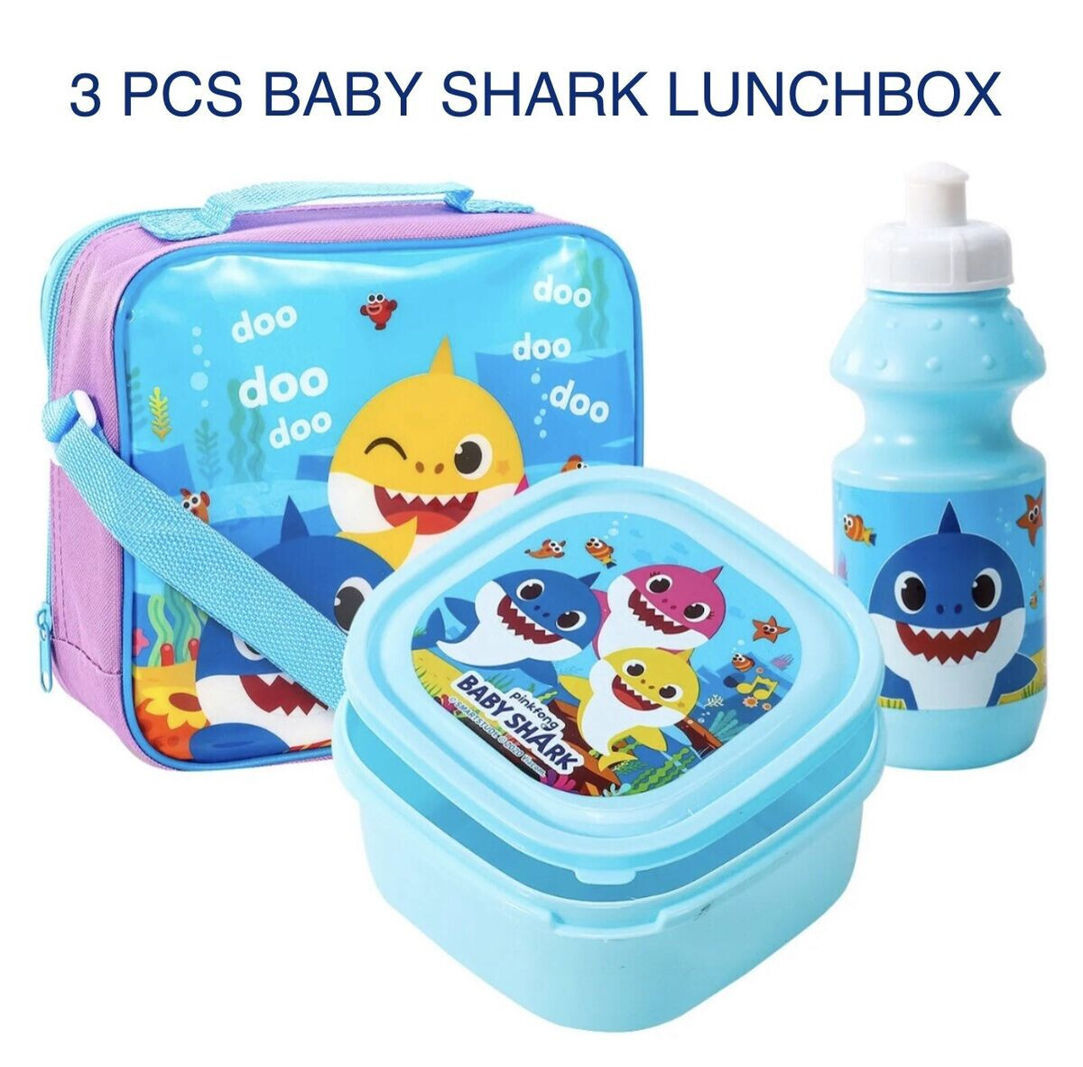 PORTAMERENDA LUNCH BOX BABY SHARK