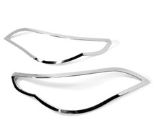 Cornice copri ghiera faro cromata cerchio surround per BMW serie 5 E60 03-09