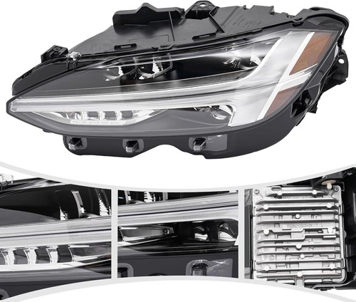 Left or Right LED Headlight Assembly For 2018-2023 2022 VOLVO S90 V90 Headlamps - Foto 9 di 19