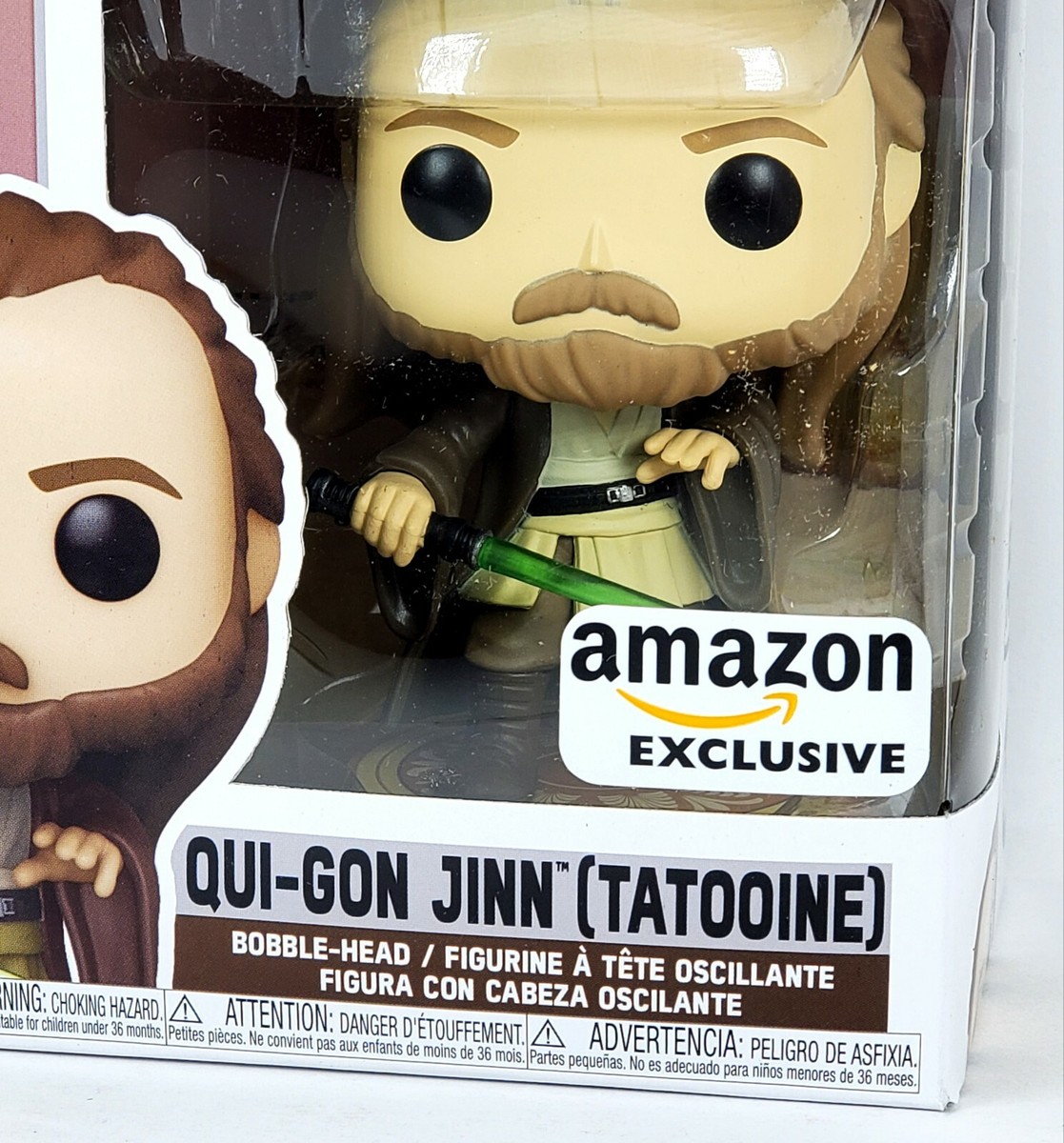 Funko Qui Gon POP Star Wars Liam Neeson Phantom Menace