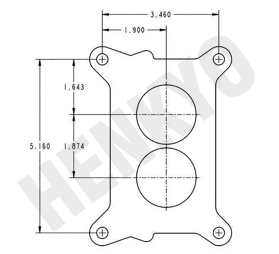 Exact copy replace Holley 0-80350 Carb Street Avenger 2bbl 350CFM Electric Choke - Image 3 of 4