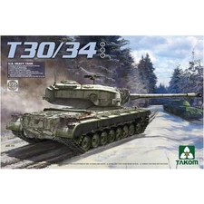 Takom #2065 1/35 U.S. Heavy Tank T30/34 2 in 1