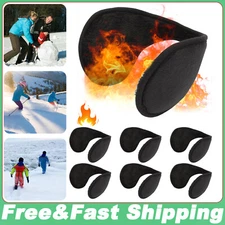 Winter Ear Muffs Ear warmers Fleece Ski Earwarmer Men Women Behind the Head Band