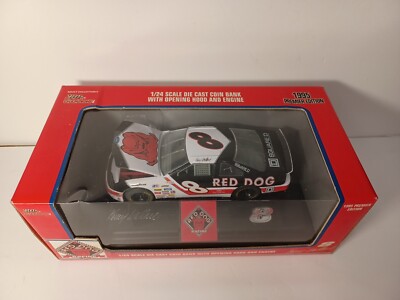 1995 Racing Champions Red Dog #8 Kenny Wallace 1 24th Race Car