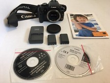 CANON EOS REBEL XTI CAMERA MODEL DS126151 LOT - FOR PARTS 