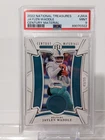 2022 National Treasures Jaylen Waddle Century Material Patch  /99 CEN-JWA PSA 9
