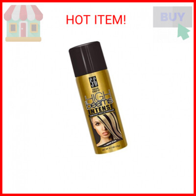 High Beams Intense Temporary Spray-On Hair Color - Brown Black 2.7 oz (3 pack) b