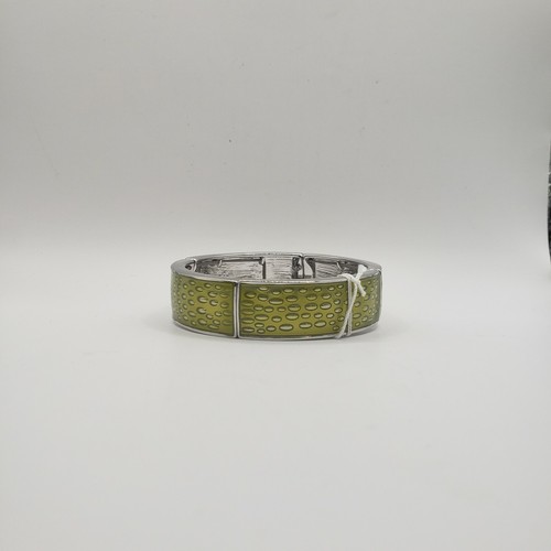 Lia Sophia Quench Stretch Enamel Green Bracelet - Picture 2 of 9