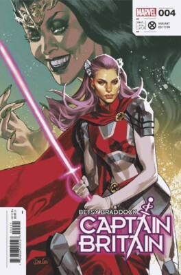 BETSY BRADDOCK CAPTAIN BRITAIN #4 - Go Variant - NM - Marvel